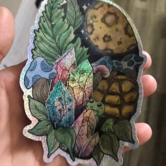 • Crystal Tortoise Sticker • - Picture 5 of 6